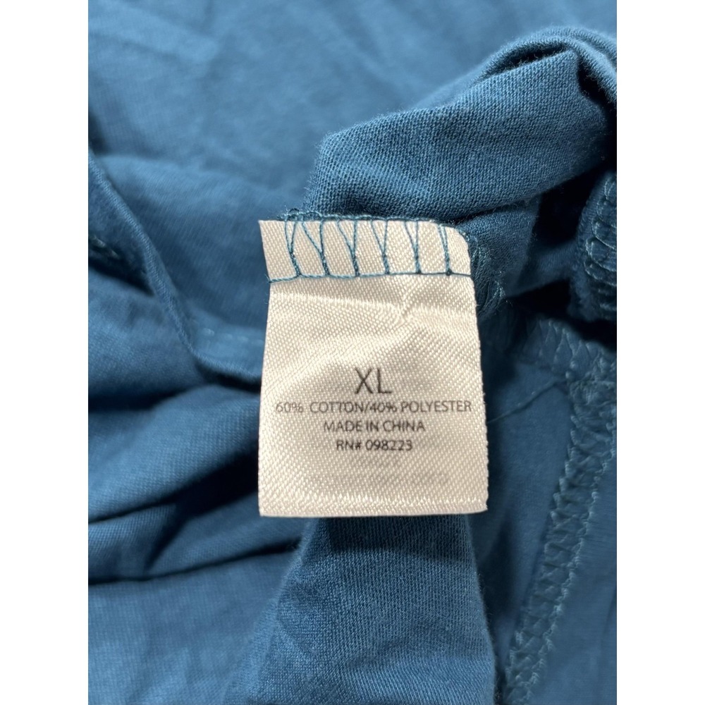 Academy Sports + Outdoors Shirt Womens XL Blue World's Most Okayest Mom Tee - Picture 4 of 11